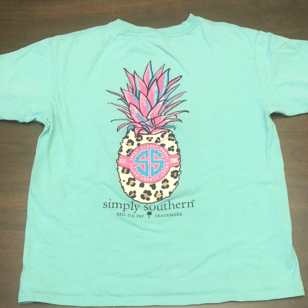 Simply Southern shirt, little girls youth medium